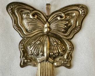 Vintage Reed and Barton silver butterfly whistle/pendant