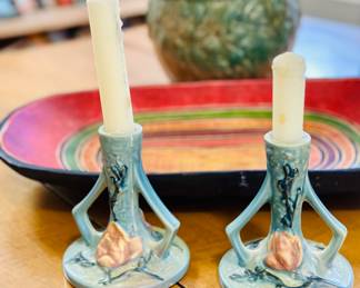 Roseville Candle Sticks
