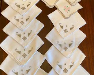 Embroidered Napkins