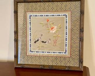 Silk Framed Art