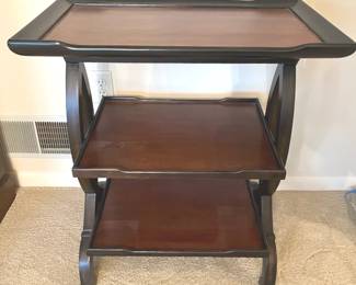 Wood Serving Cart 
