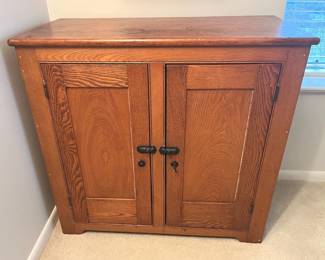 primitive Pine Cabinet
