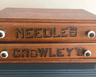 Vintage Crowley's Sewing Box