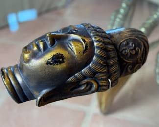 Japanese Buddhist Mask Guan Yin	13.5x7x5in	113051
