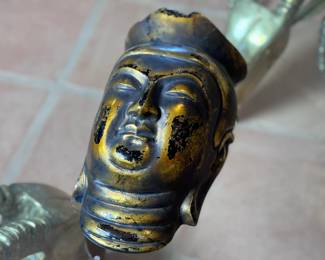 Japanese Buddhist Miroku Bosatsu Mask	14x8x5in	113050
