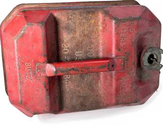 Vtg Blitz USMC 2.5 Gallon Metal Gas Can DOT-5L	14x10x8	115020
