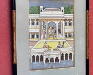 Indian Framed Art	Frame: 15.5x12in	113075
