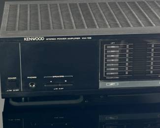 Vtg Kenwood Stereo Power Amplifier KM-106	16x10x4.5	115033