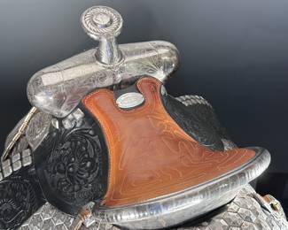 Ted Flowers The Spot Shop Vintage Parade Saddle Special Saddle Seat:  11.75in 4.5in Gullet	115038