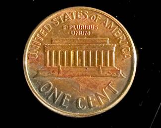 1964 D Lincoln Penny No Mint Mark L Error	1	115007
