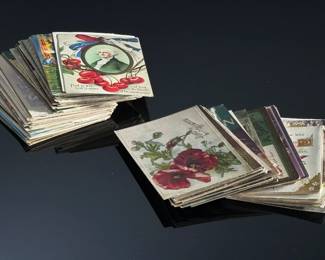 Lot of 100+ Antique Postcards	Approx: 5.5x3.5	119023
