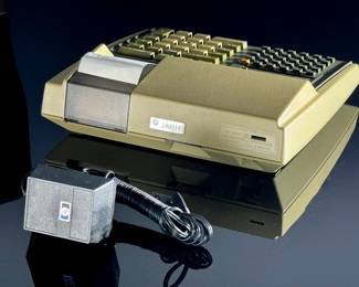 Vintage Hewlett-Packard HP 97 Programmable Printing Calculator w/ Case and Power Supply	2.75x8.75x8in	112049