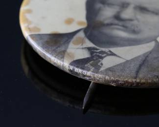 1912 Theodore Roosevelt The Winner Portrait Celluloid Campaign Political Button Pinback Button Pin Back	2in Diameter	119027
