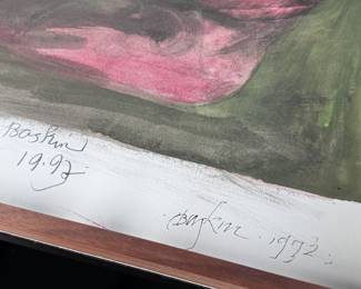 1 of a kind! *Rare* Hand Colored/Signed Leonard Baskin ARS Anatomica Book Medical Fantasia Litho	24x16.25x2in	124089
