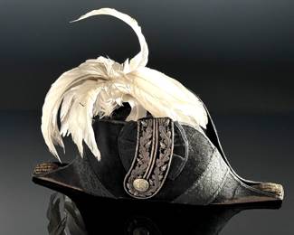 Original British Victorian Officer Bicorn Fore-and-Aft Hat Circa 1890 With Case	Case: 8.5x18.5x8in	124058