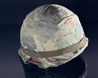 Vietnam Era US Military Helmet M-1	7.5x9x11.25in	124107
