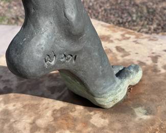 Life Size Life Size Boy Bronze Child Sculpture Roger Junk Statue Artist Made RJ 61.5in H x 23in W x 26in D	113122