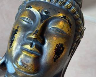 Japanese Buddhist Mask Guan Yin	13.5x7x5in	113051
