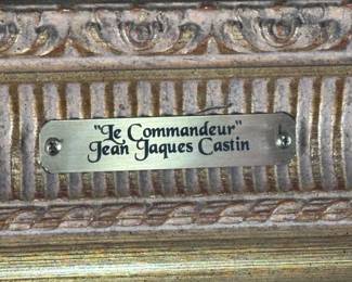 1848 Oil Painting Jean Jacques Marie Castin Le Commandeur French Naval Commander Framed Art	Frame: 32x27.5x3in Canvas: 25.5x21.25in	124091
