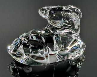Baccarat Crystal Figurine Resting Ram Aries Paperweight	2.4x3.85x1.7in	112027
