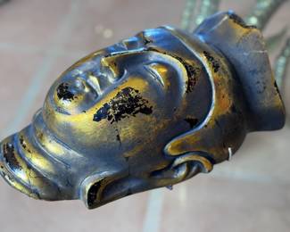 Japanese Buddhist Miroku Bosatsu Mask	14x8x5in	113050
