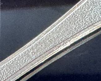 Sterling Silver Franklin Mint Love Spoons Limited Edition Collectors Set	Display:18x14.5in	119039
