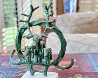Anatolian Bronze Ceremonial Standard Bronze Statue	6in H	113026
