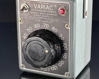 Vintage Variac General Radio W5MT3 5A Autotransformer 0–140V 5 Amps W5 MT3	6.5x5.25x5in	112050
