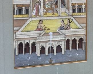 Indian Framed Art	Frame: 15.5x12in	113075
