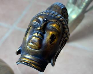 Japanese Buddhist Mask Guan Yin	13.5x7x5in	113051
