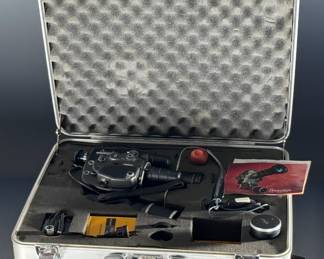 Beaulieu R16 Automatic 16mm Film Camera R-16 with Angenieux 2.2/17-68mm Lens	Case: 8x21x17.5in	112034
