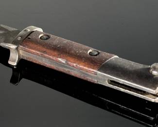Atq Czechoslovakian Bayonet 1920s VZ-22 Model	Blade 11 inch 13 16ths.   Full length 17	115027
