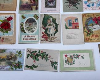 Lot of 53 Antique 1900s Christmas Postcards	Approx: 5.5x3.5	119014
