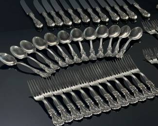 86pc Reed & Barton Francis I Sterling Silver Flatware Set Silverware		113082
