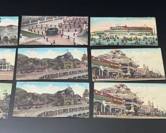 Lot of 12 Antique 1900s Coney Island Postcards	Approx: 5.5x3.5	119019
