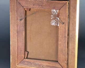 AS-IS Antique Painting House in the Country	Frame: 17.5x14.25x2.25in	124056
