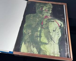 1 of a kind! *Rare* Hand Colored/Signed Leonard Baskin ARS Anatomica Book Medical Fantasia Litho	24x16.25x2in	124089
