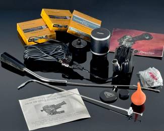 Beaulieu R16 Automatic 16mm Film Camera R-16 with Angenieux 2.2/17-68mm Lens	Case: 8x21x17.5in	112034
