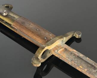Norwegian M1859 Kammerlader Military Rifle Bayonet 1859 Sword #1		115028