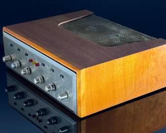 HH Scott 299C Vintage Tube HiFi Integrated Amp Amplifier 299 C w/ Wood Case	5.25x15.75x13.5in	112033