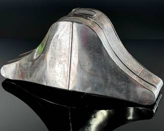 Original British Victorian Officer Bicorn Fore-and-Aft Hat Circa 1890 With Case	Case: 8.5x18.5x8in	124058