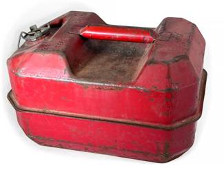 Vtg Blitz USMC 2.5 Gallon Metal Gas Can DOT-5L	14x10x8	115020
