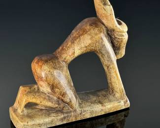 Antique Egyptian Statue Hathor	5.95x1.95x6.05in	124110
