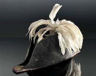 Original British Victorian Officer Bicorn Fore-and-Aft Hat Circa 1890 With Case	Case: 8.5x18.5x8in	124058