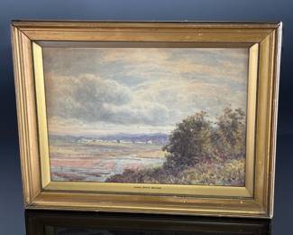 Original Watercolor Painting James Smith Morland	Frame: 13.25x17.375x1.5in Artwork: 10.75x14.75in	124053