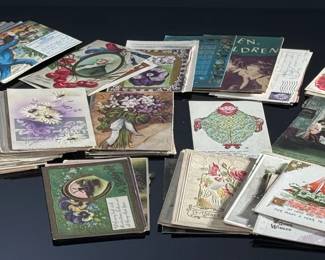 Lot of 100+ Antique Postcards	Approx: 5.5x3.5	119023
