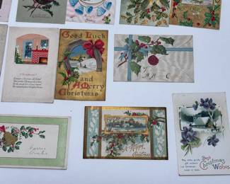 Lot of 53 Antique 1900s Christmas Postcards	Approx: 5.5x3.5	119014
