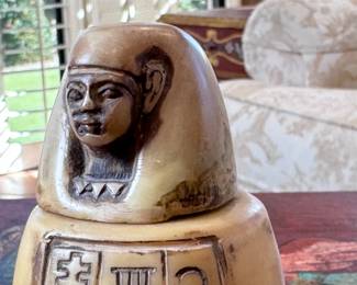 Egyptian Canopic Jar	4.5in H	113038
