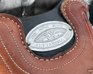 Ted Flowers The Spot Shop Vintage Parade Saddle Special Saddle Seat:  11.75in 4.5in Gullet	115038