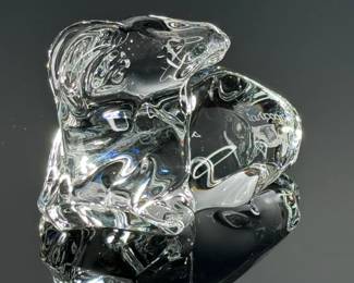 Baccarat Crystal Figurine Resting Ram Aries Paperweight	2.4x3.85x1.7in	112027
